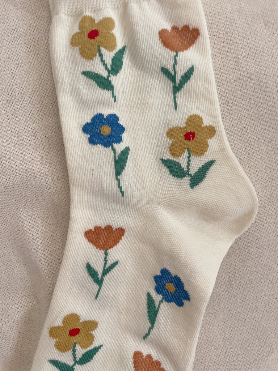 Annabelle Socks in Cream