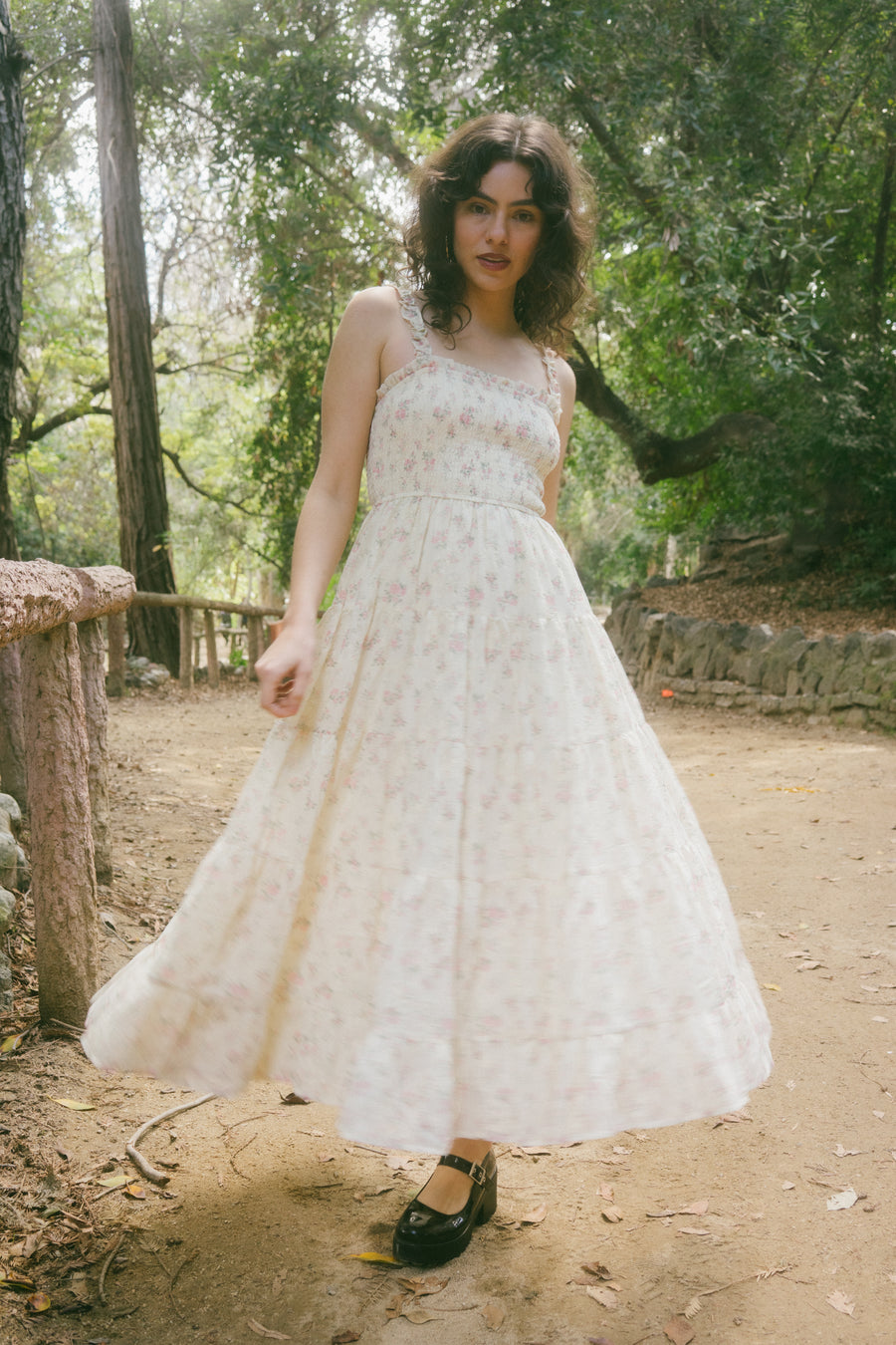 Madelyn Dress in Peony Garden Floral