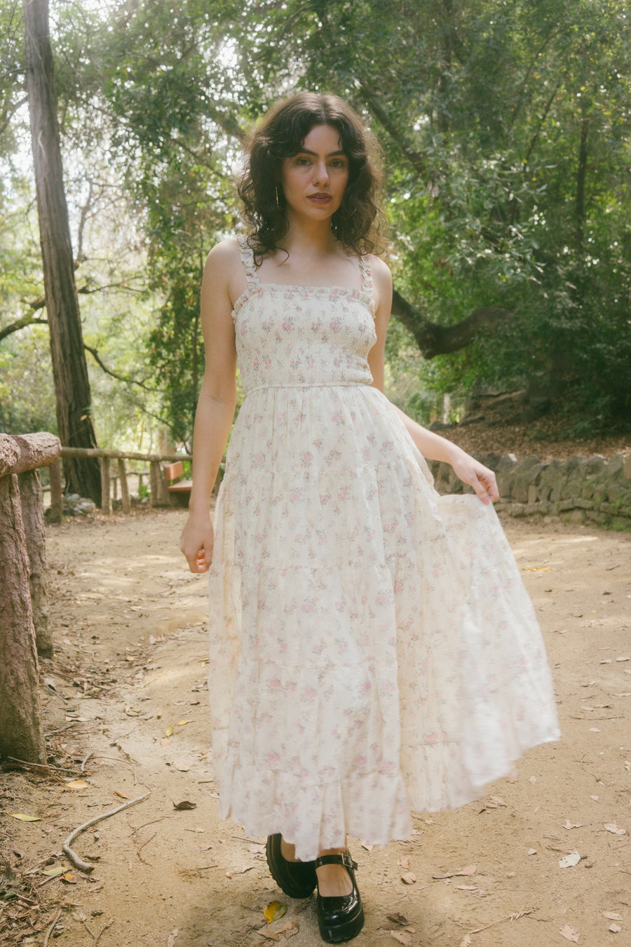 Madelyn Dress in Peony Garden Floral