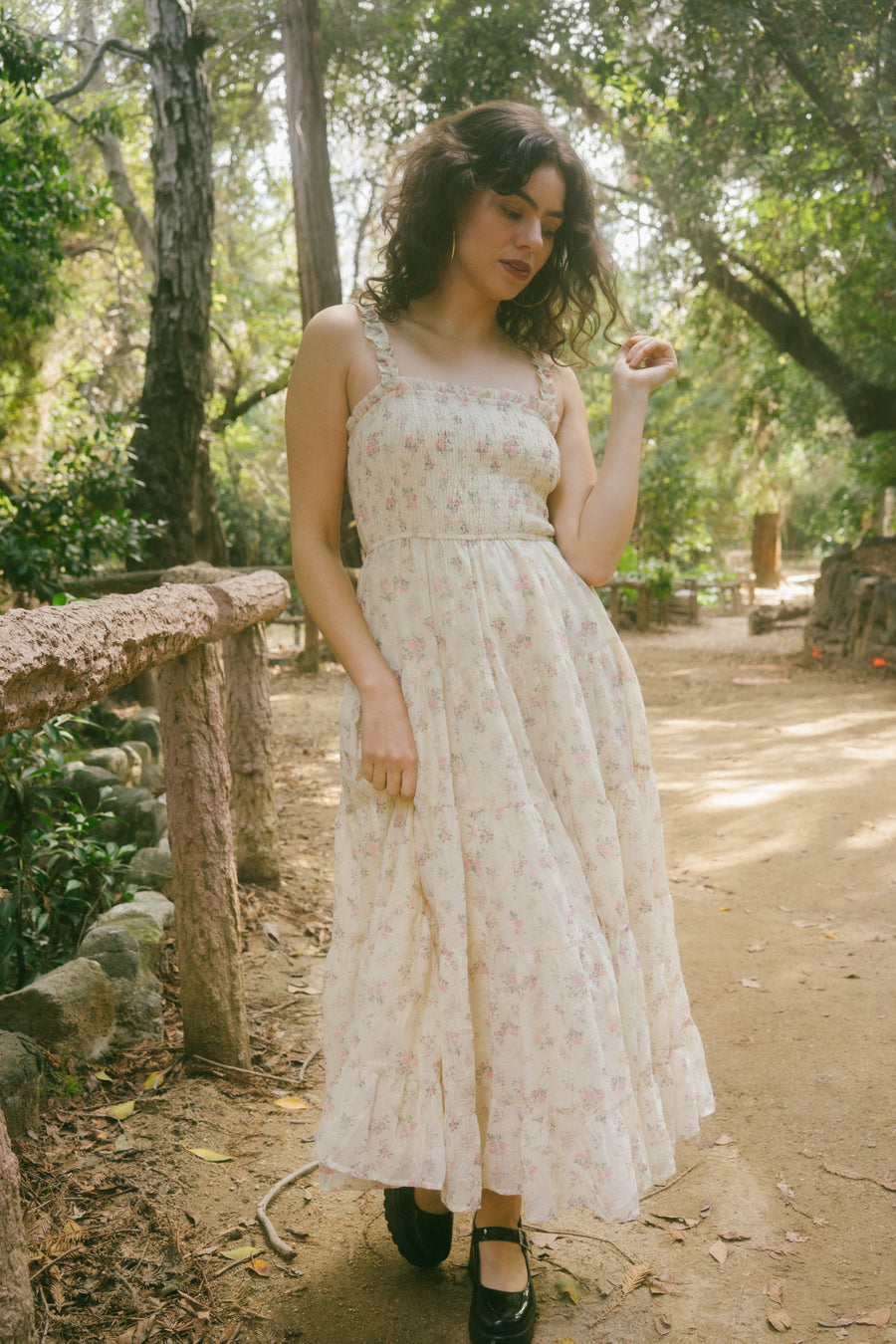 Madelyn Dress in Peony Garden Floral