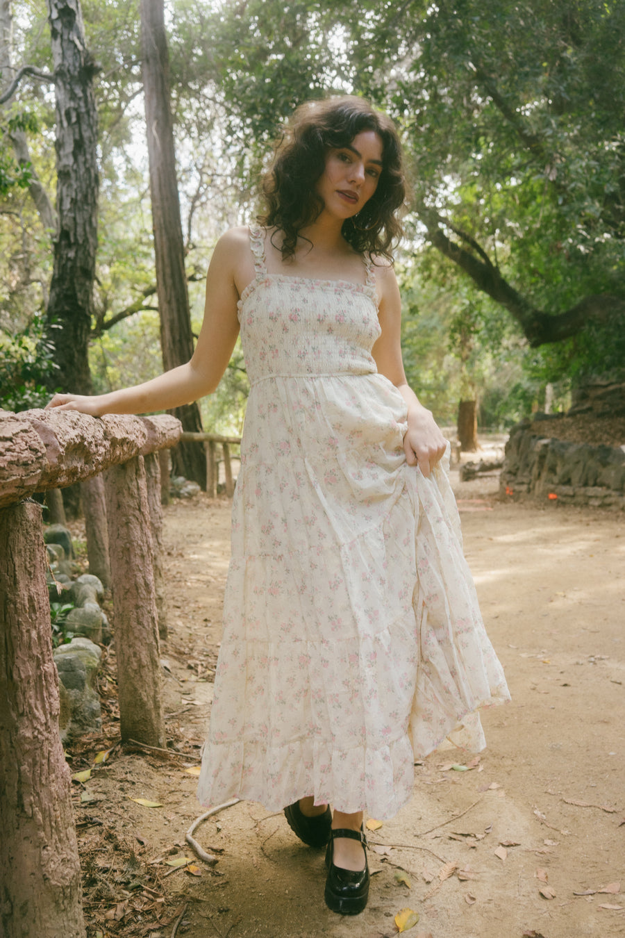 Madelyn Dress in Peony Garden Floral