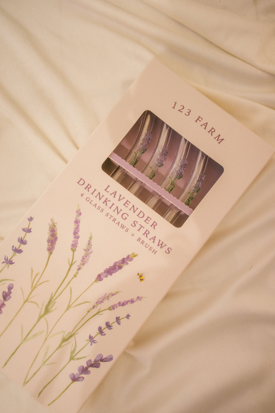 Lavender Drinking Straws