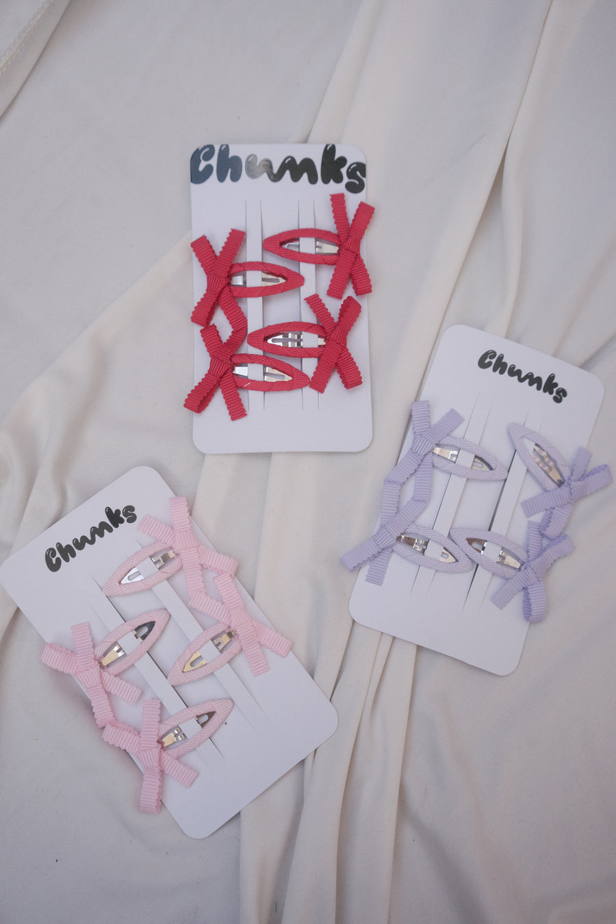 Chunks Bow Snap Clips