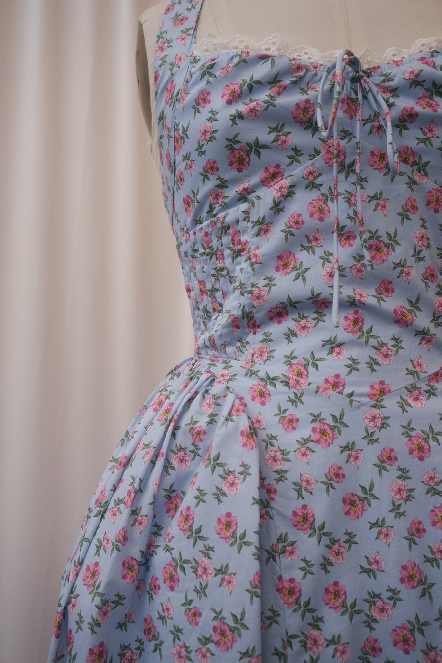 Saskia Dress in Sunrise Garden