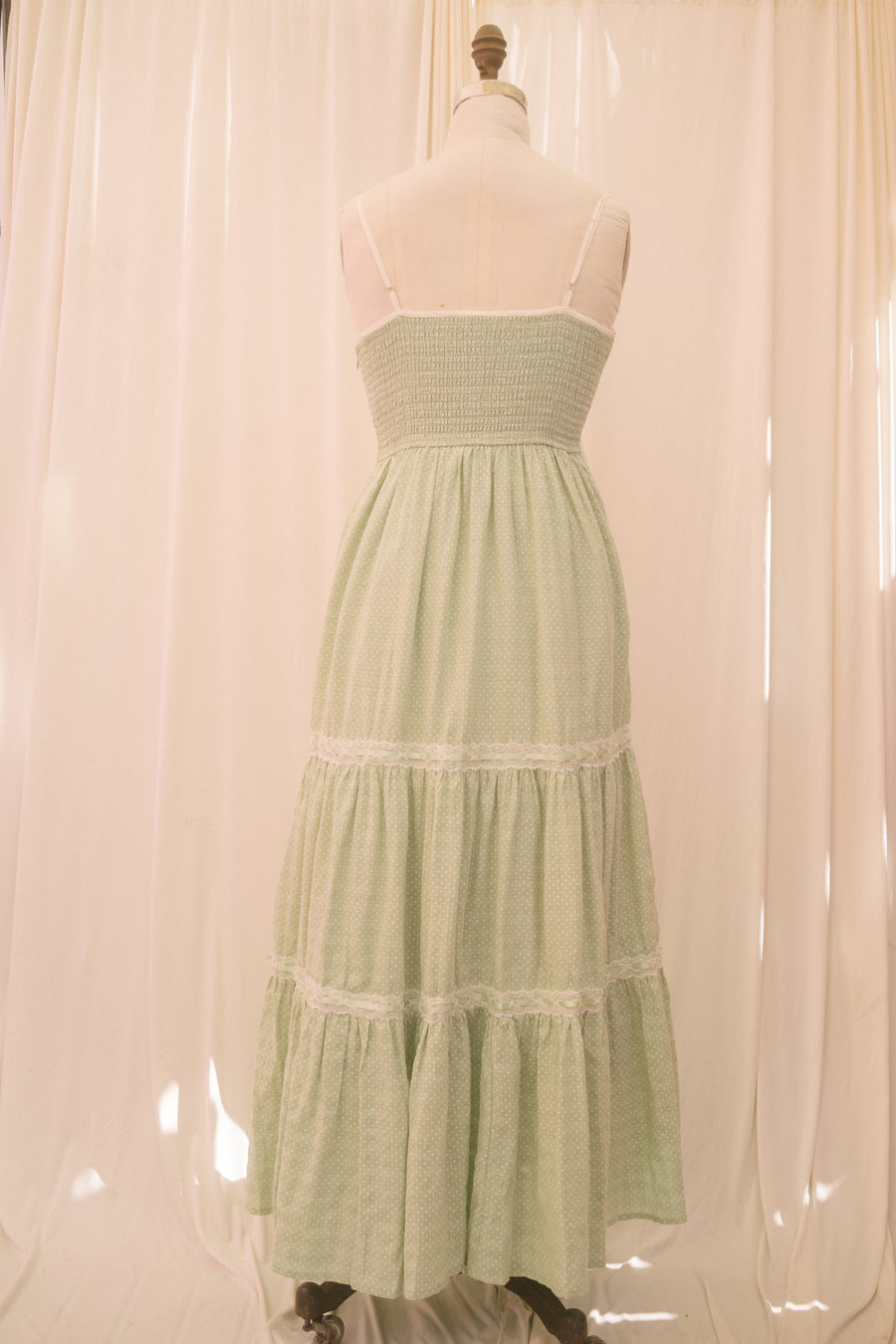 Freydis Dress in Sage