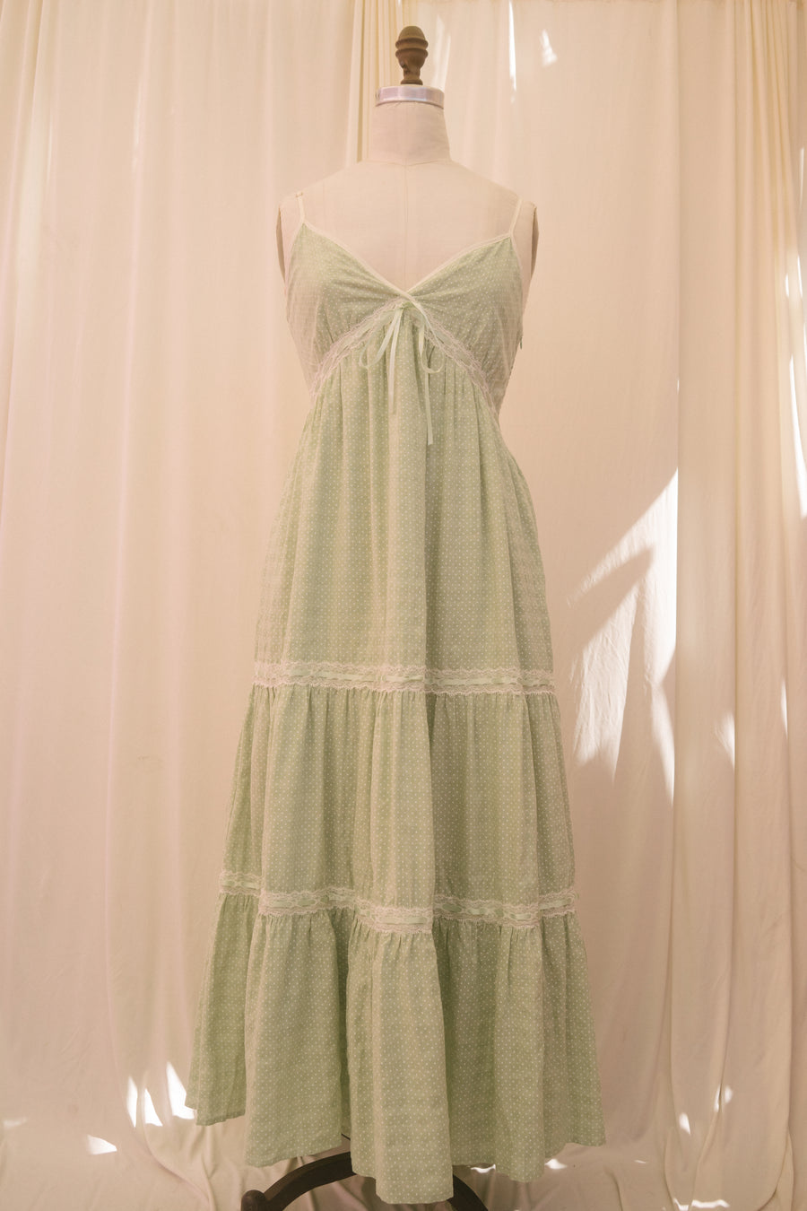 Freydis Dress in Sage