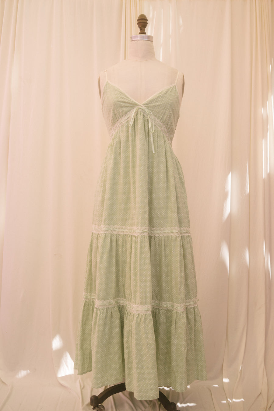 Freydis Dress in Sage
