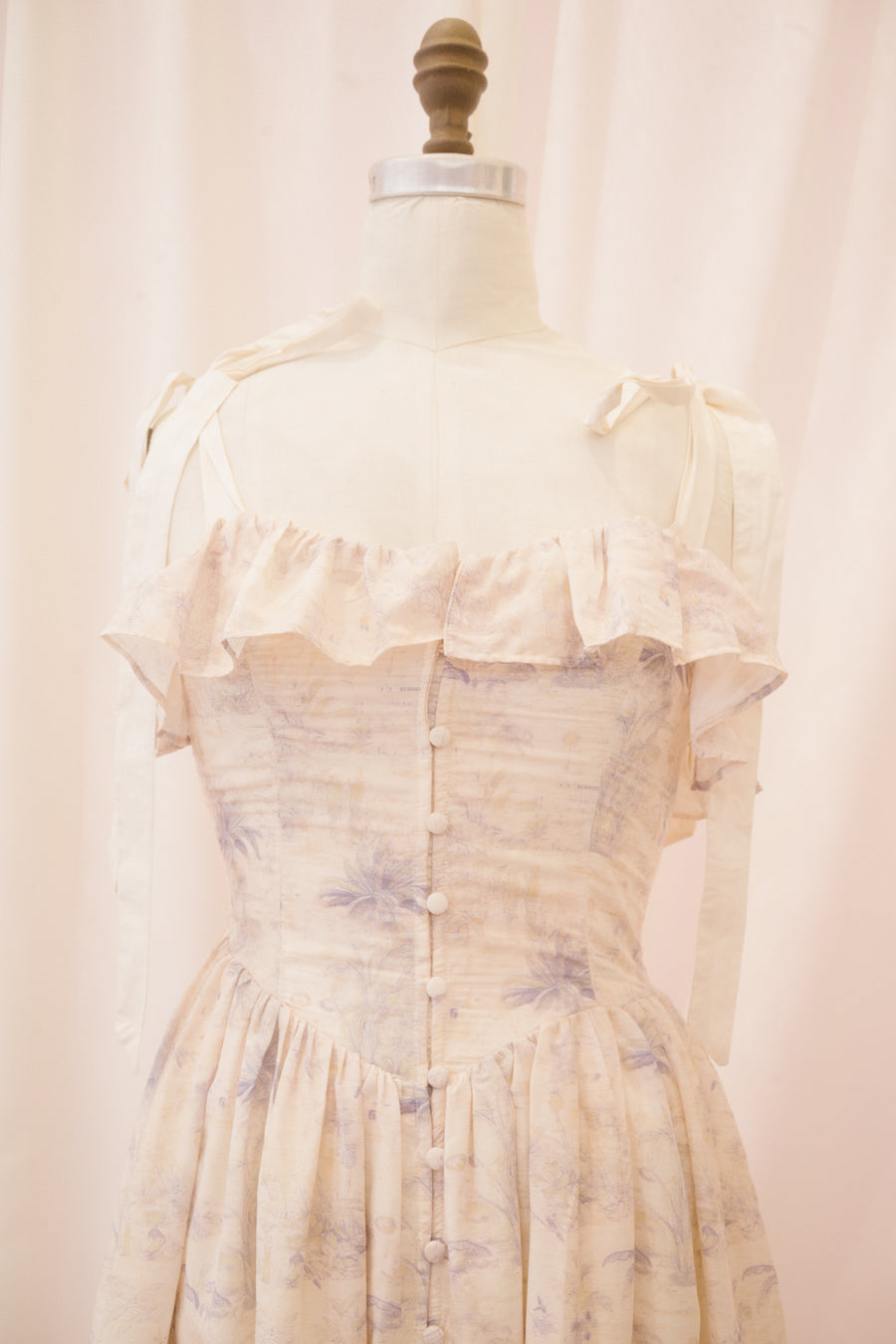 Rosalia Dress in Palm Oasis