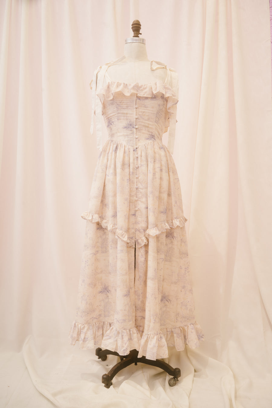 Rosalia Dress in Palm Oasis