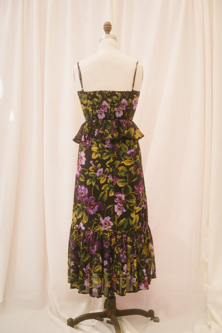 Rayne Dress in Midnight Violet