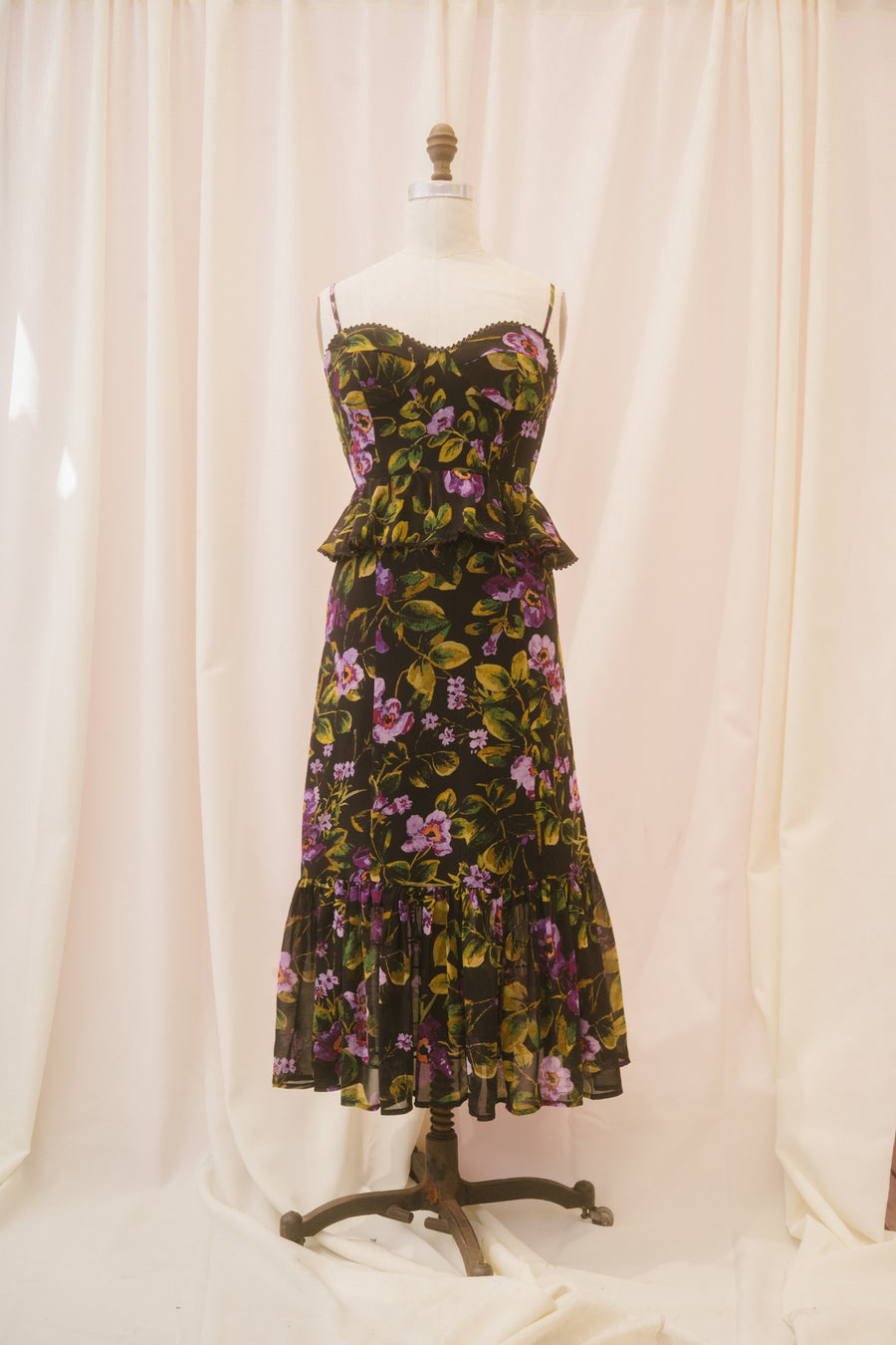 Rayne Dress in Midnight Violet