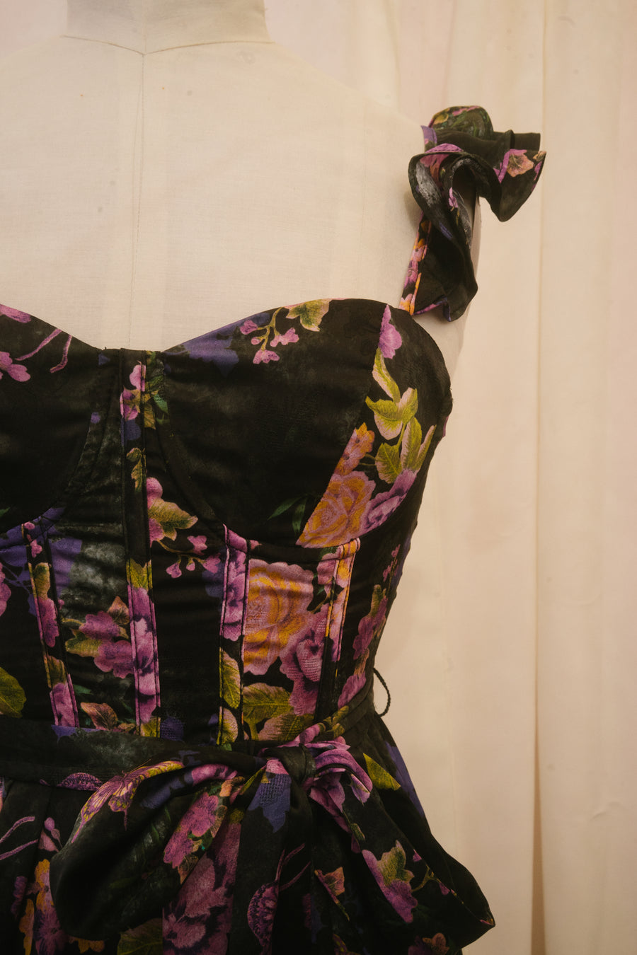 Alara Dress in Midnight Violet