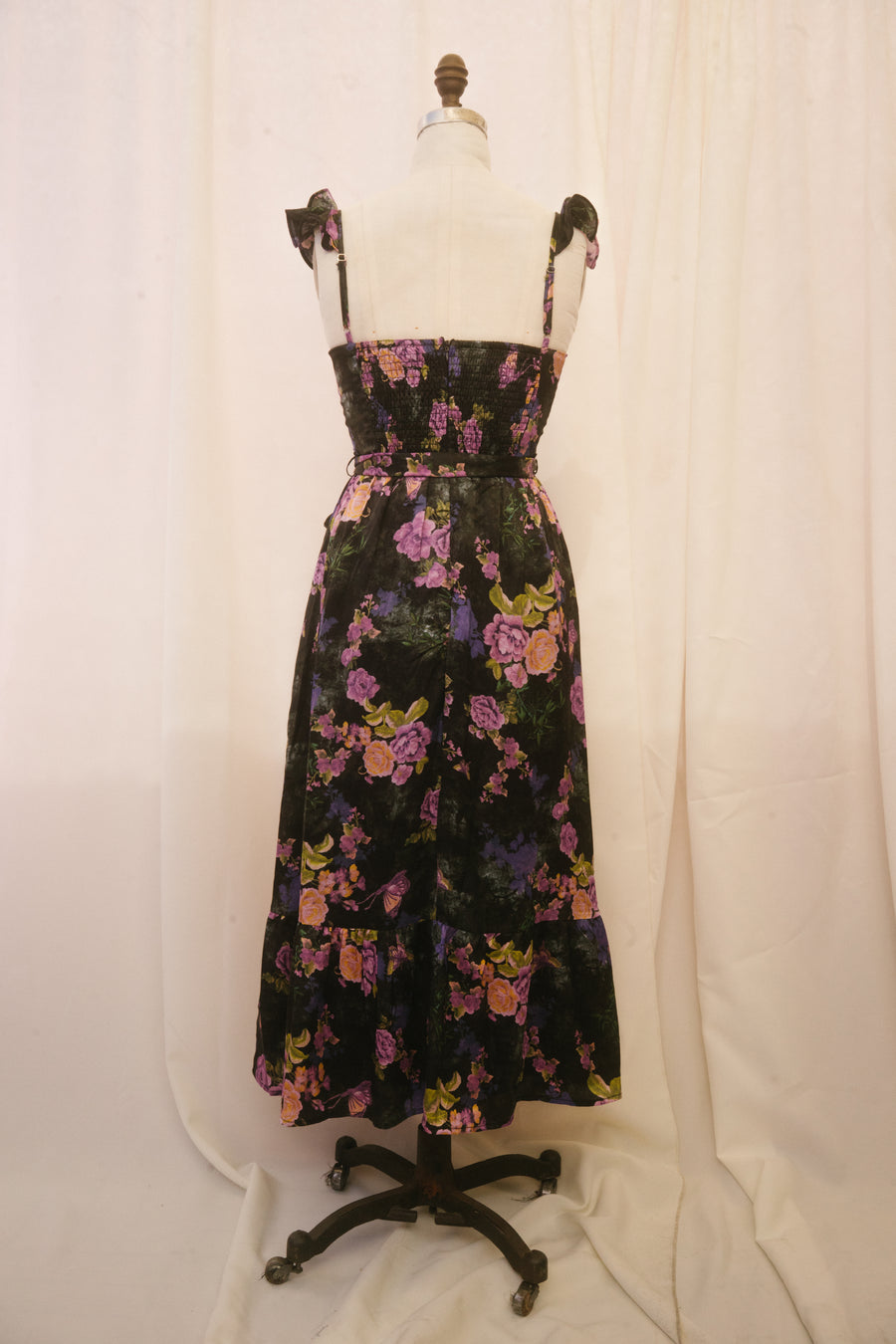 Alara Dress in Midnight Violet