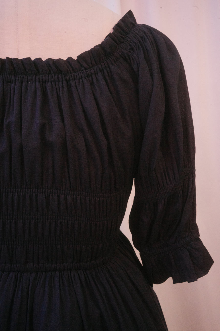 Nesta Dress in Navy