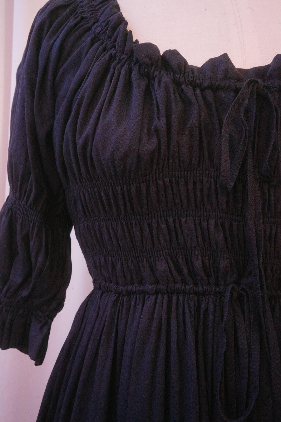 Nesta Dress in Navy