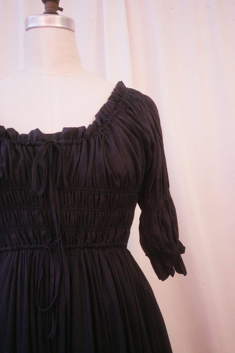 Nesta Dress in Navy