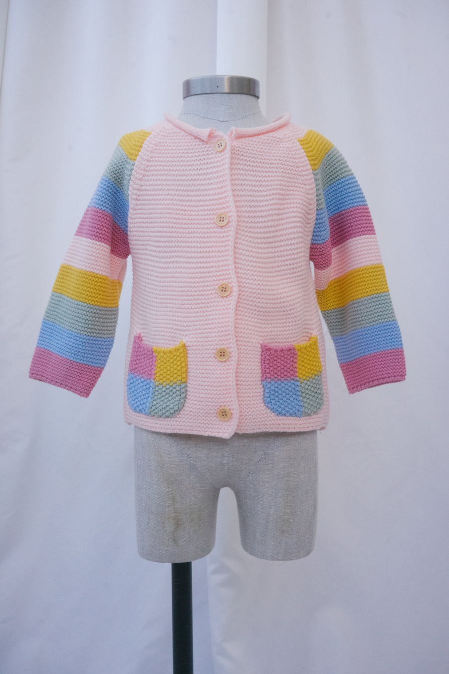 Kid's Bubblegum Cardigan