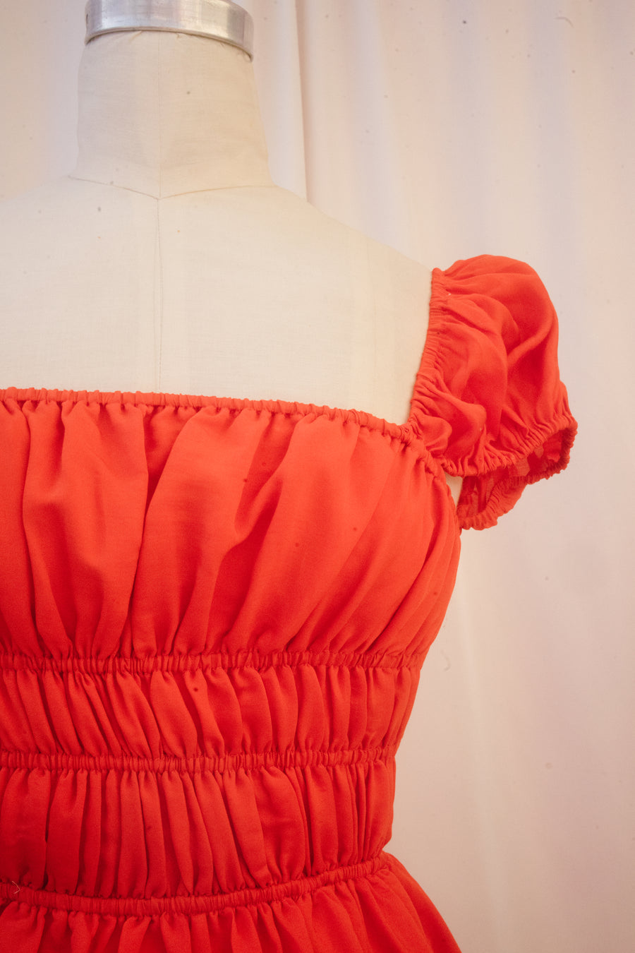 Safire Dress in Ruby