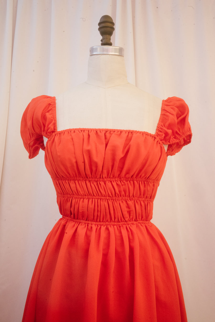 Safire Dress in Ruby