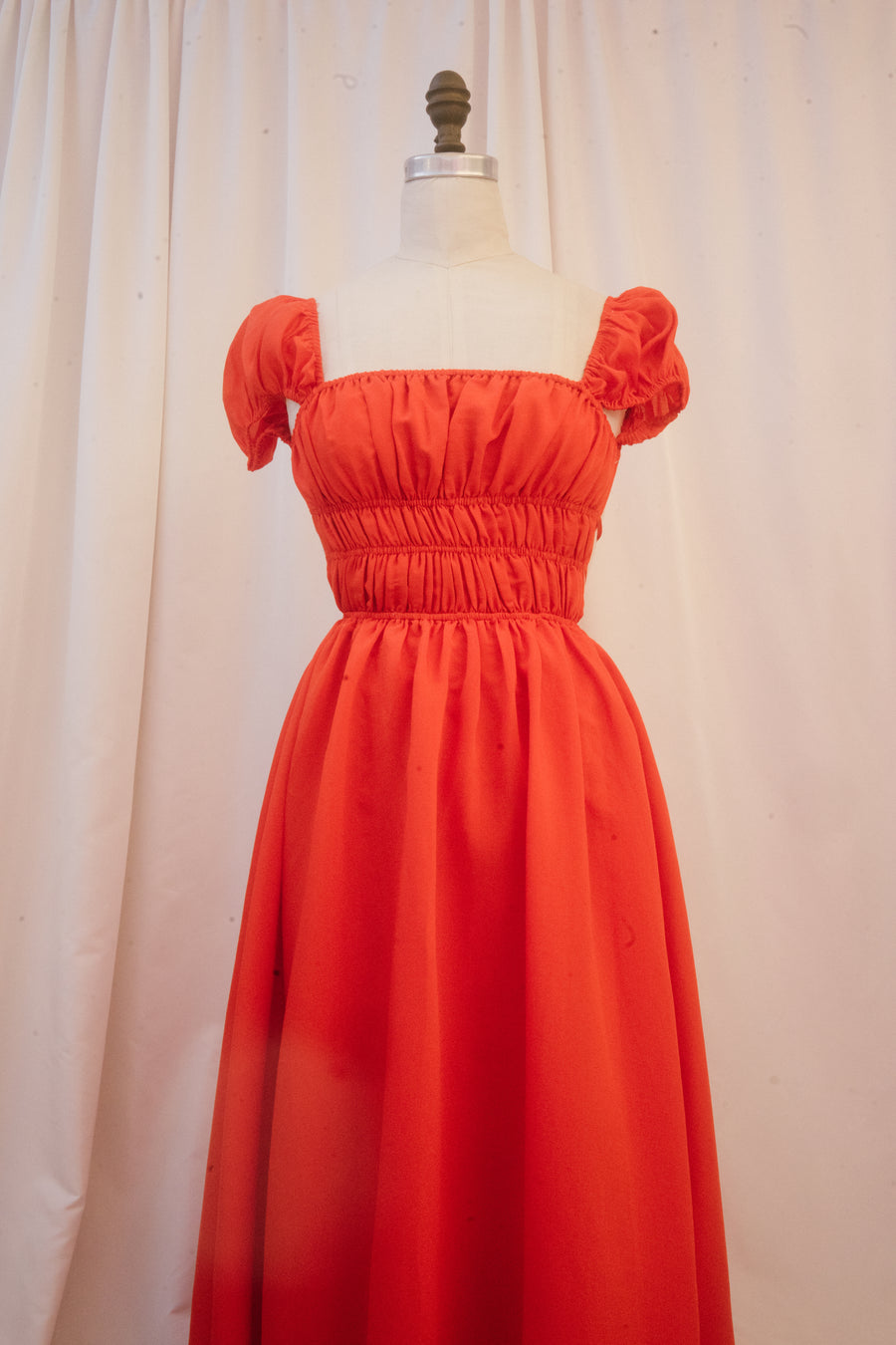 Safire Dress in Ruby