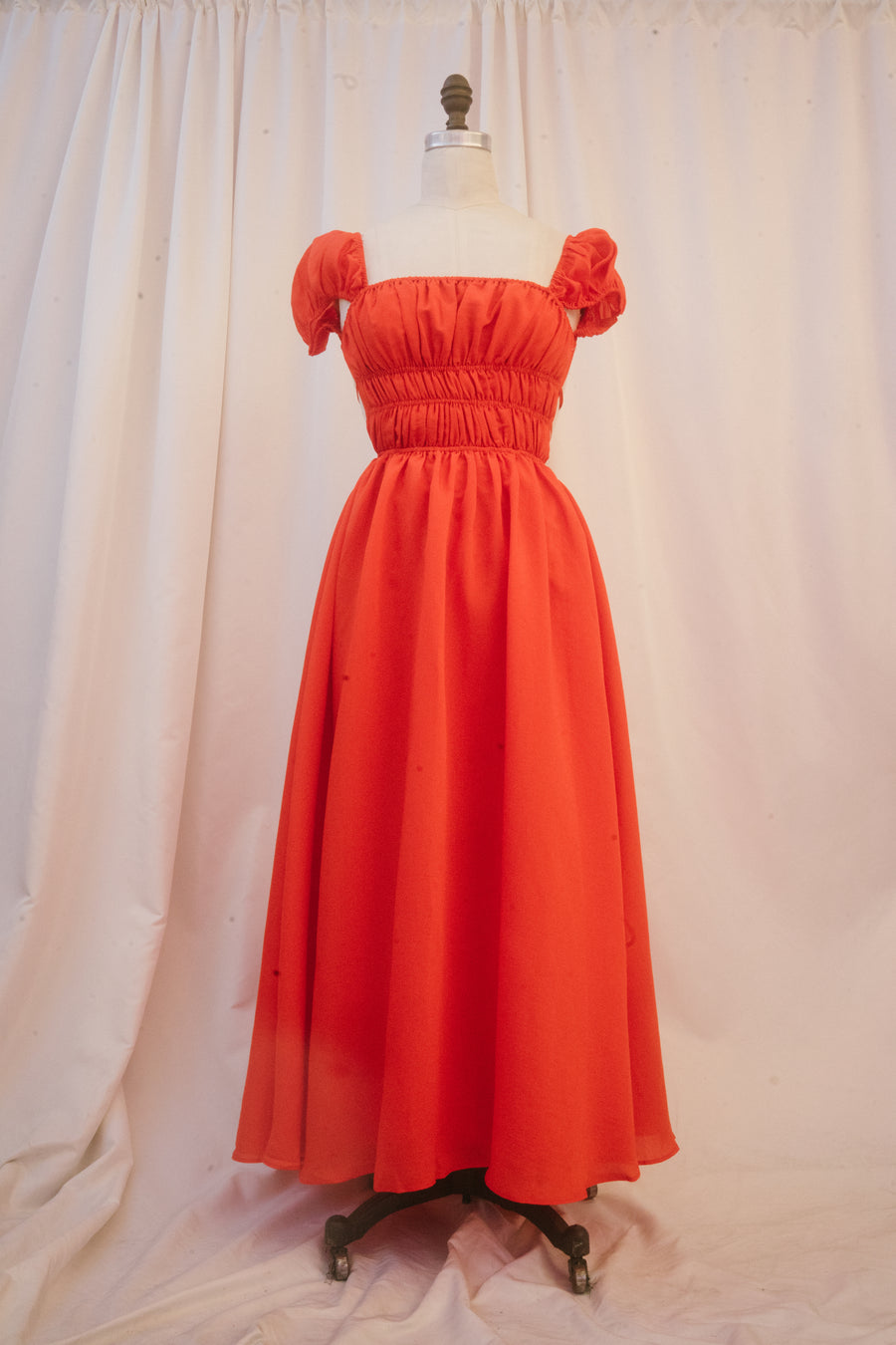 Safire Dress in Ruby