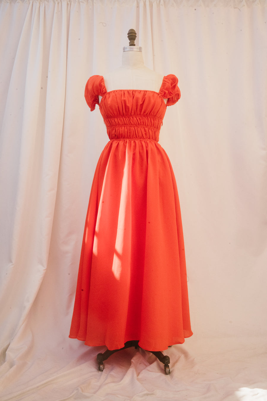 Safire Dress in Ruby