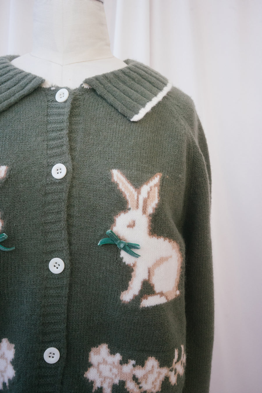 Lapin Cardigan in Fern