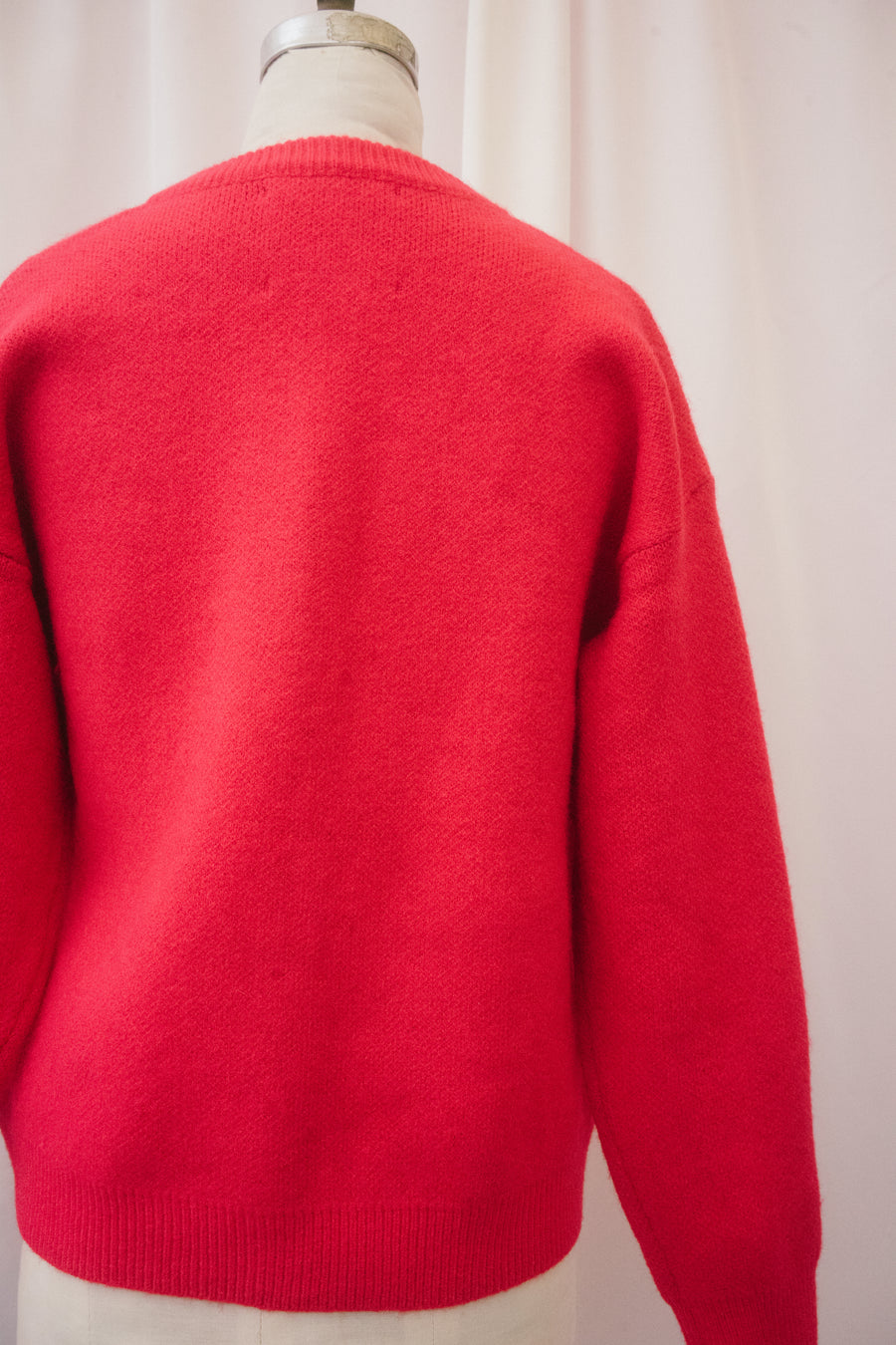 Fido Cardigan in Cherry