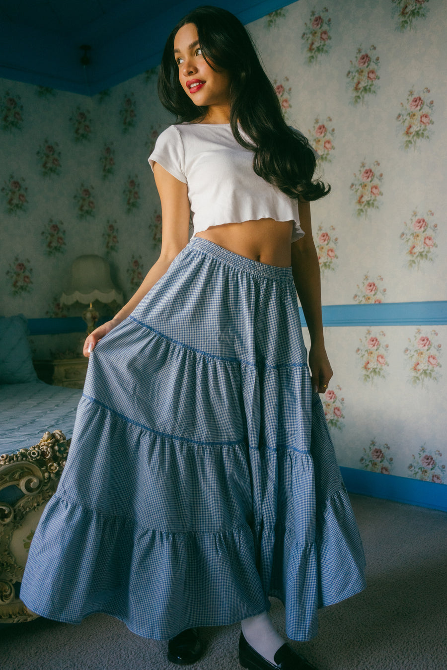 Lucie Skirt in Bluebell