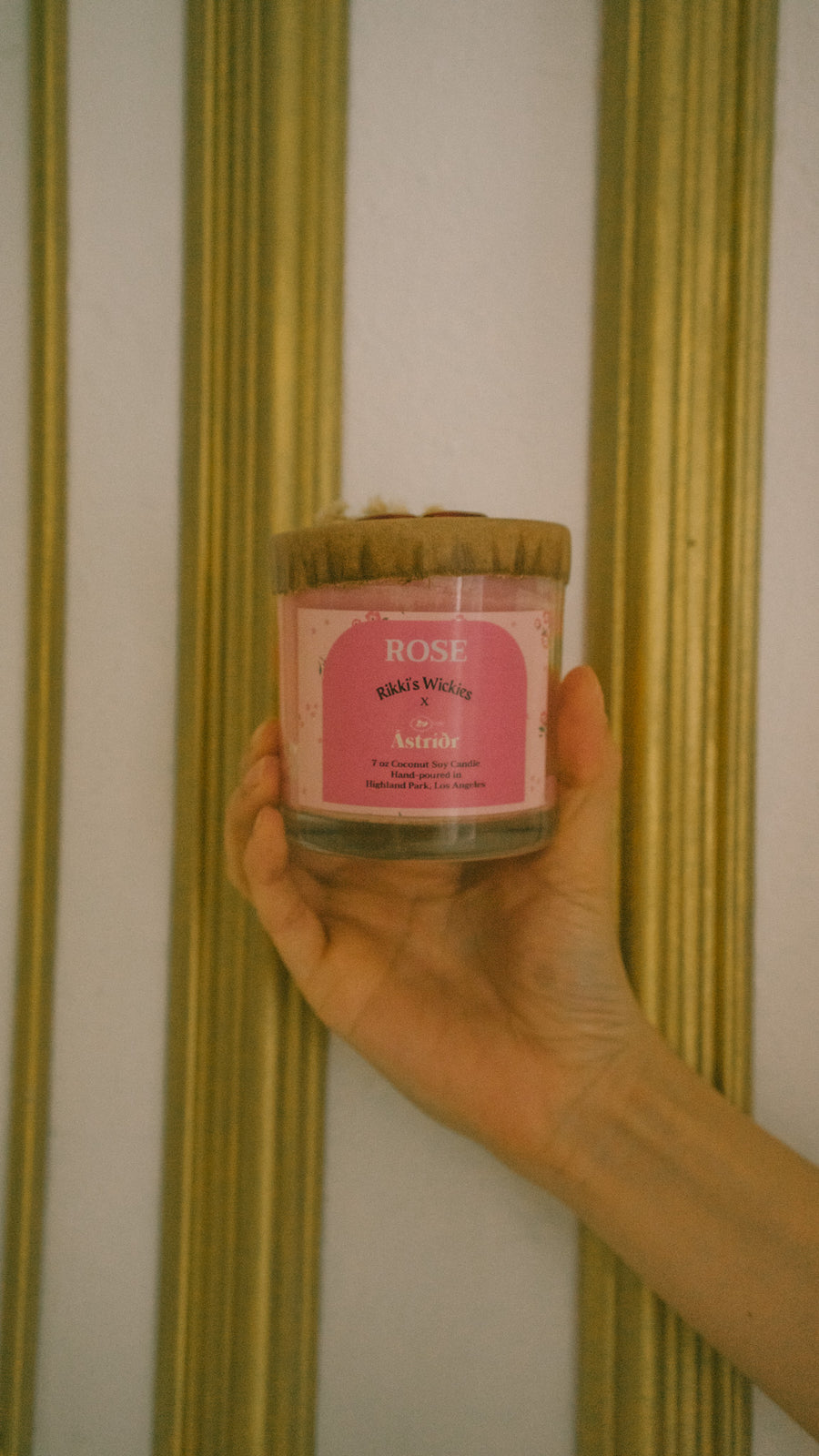 Astrior X Rikki's Wickies Collab Candles
