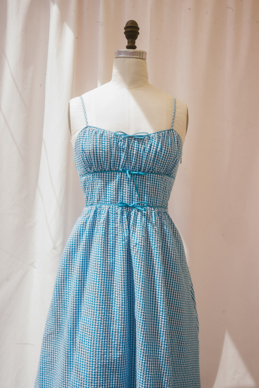 Campari Dress in Aquamarine – Ástríðr
