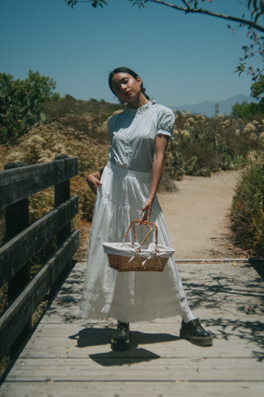 Bailey Skirt in Cloud