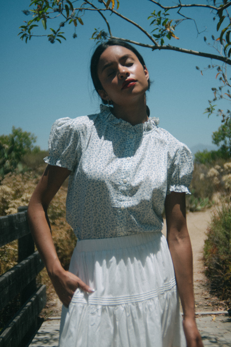 Bailey Skirt in Cloud