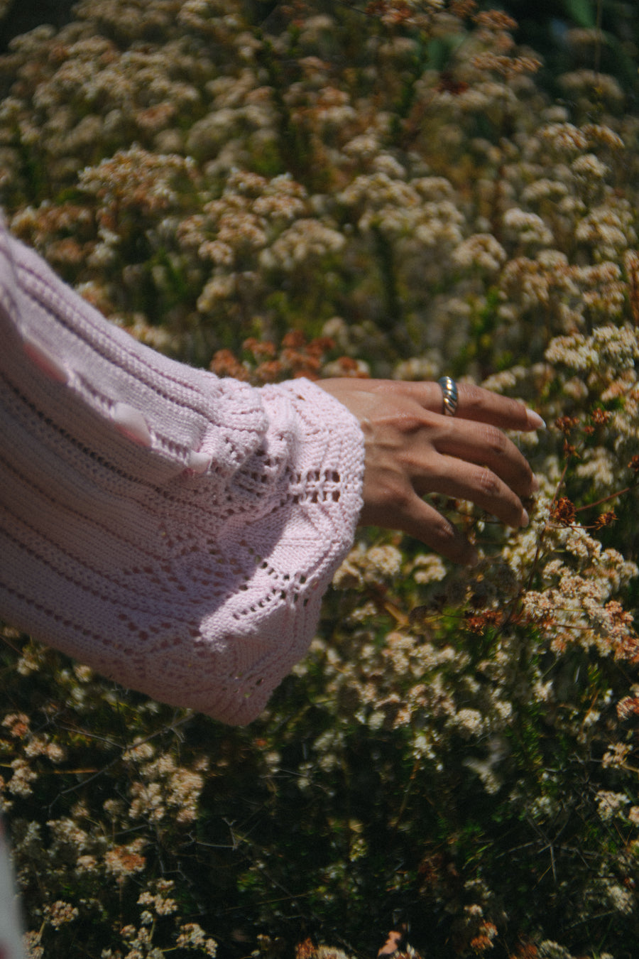 Lottie Cardigan in Bubblegum