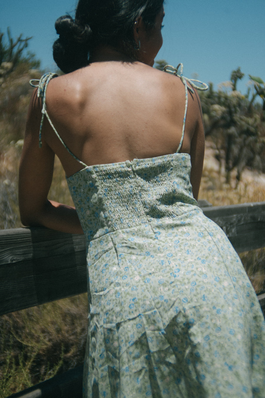 Kelela Dress in Sage Garden Floral