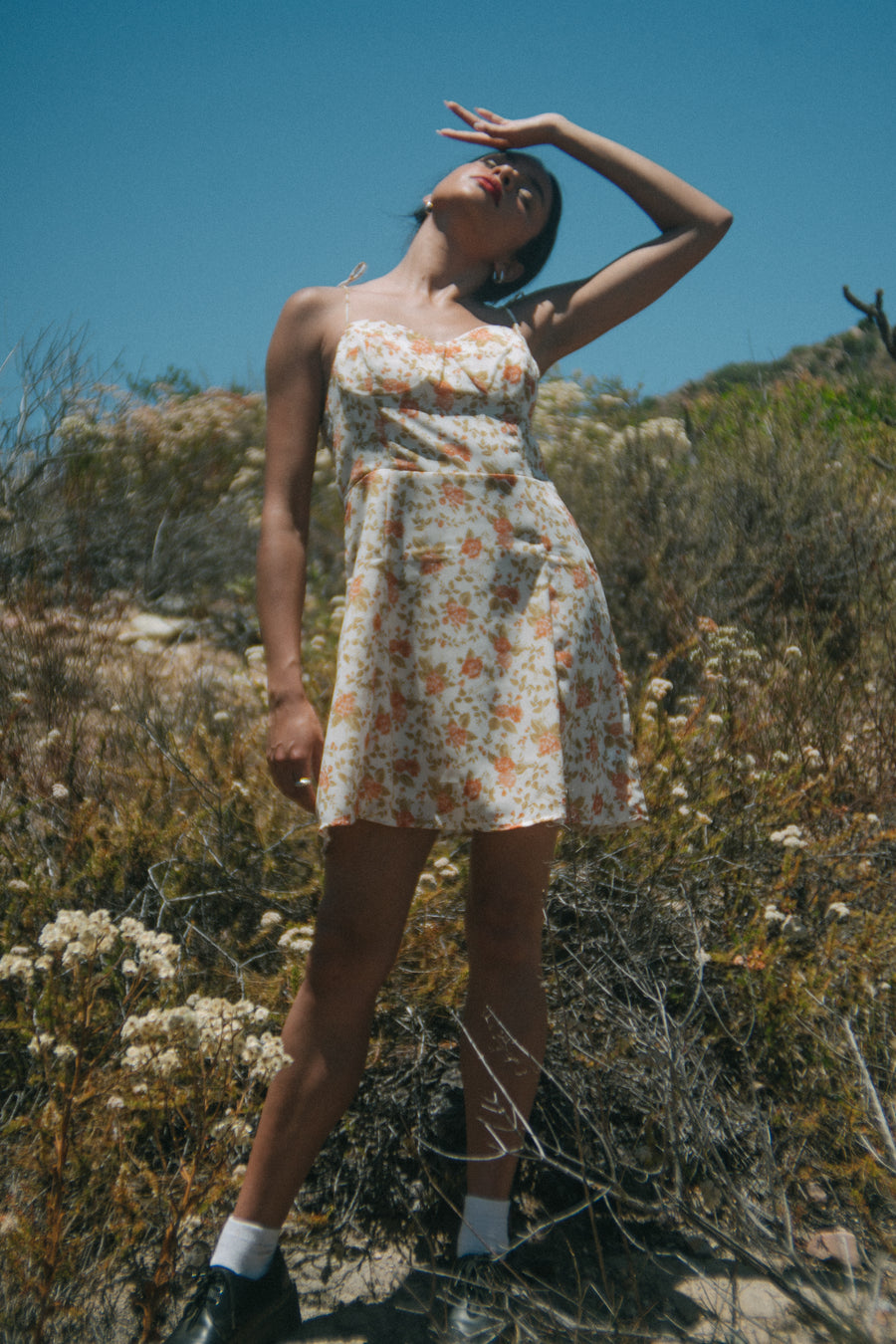 Kelela Dress in Golden Valley Floral