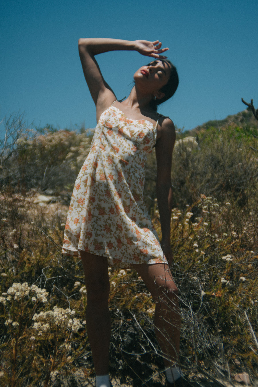 Kelela Dress in Golden Valley Floral