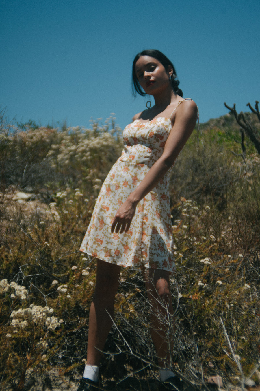 Kelela Dress in Golden Valley Floral