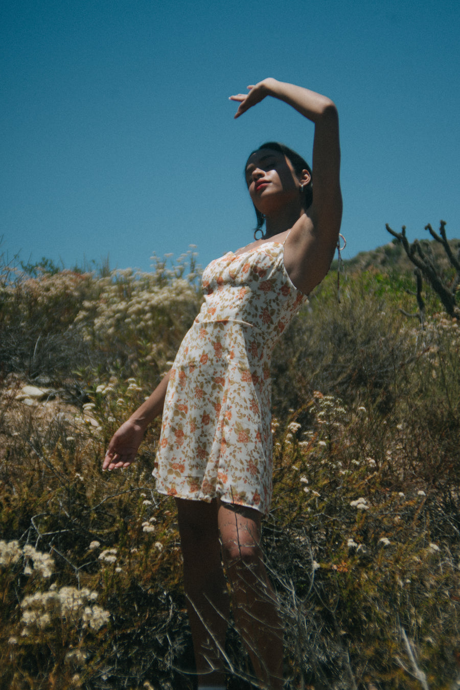 Kelela Dress in Golden Valley Floral