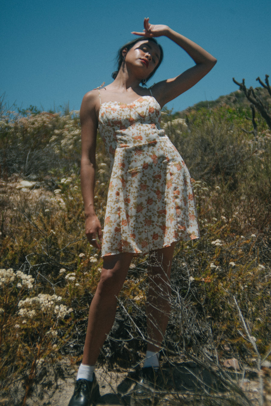 Kelela Dress in Golden Valley Floral