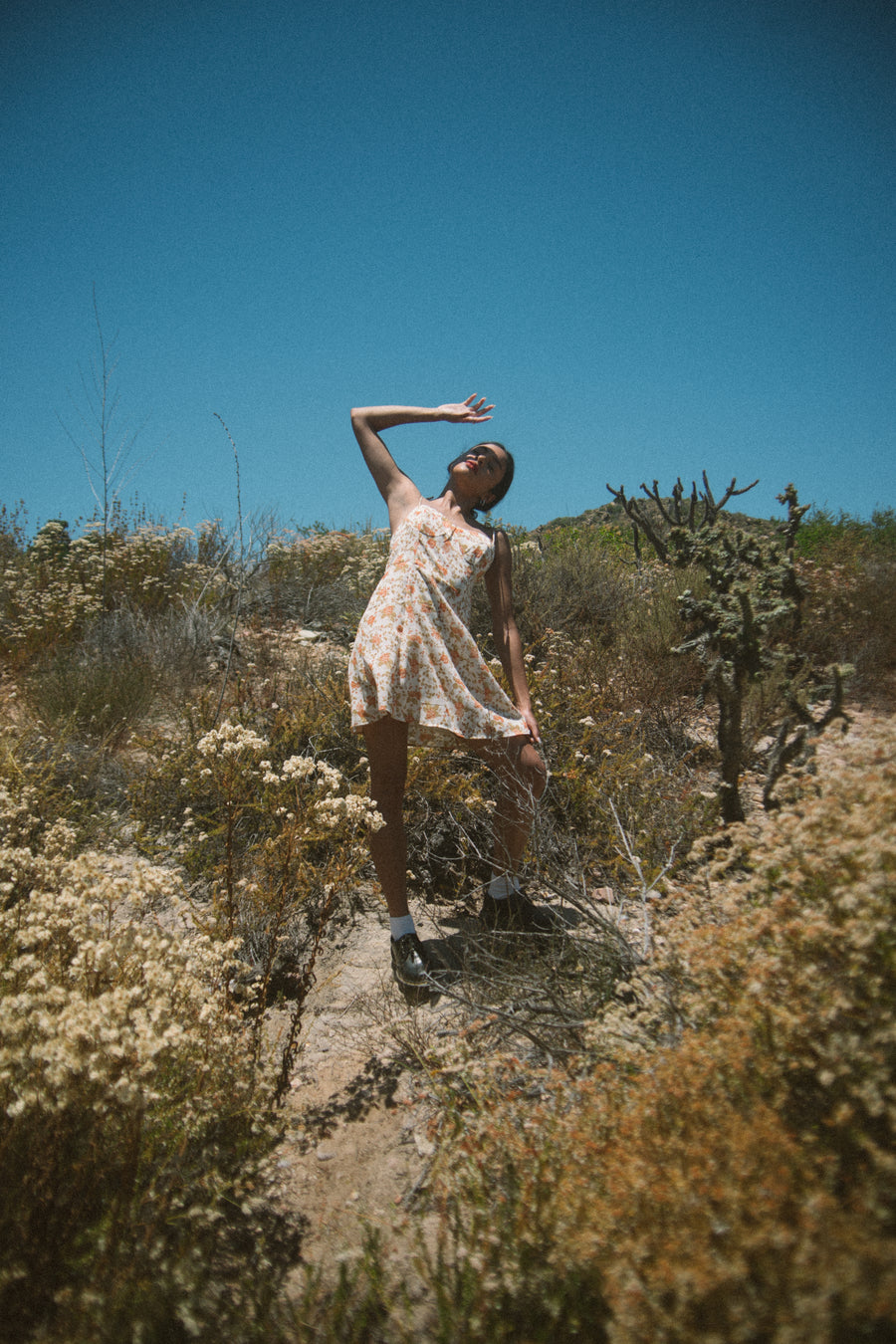 Kelela Dress in Golden Valley Floral