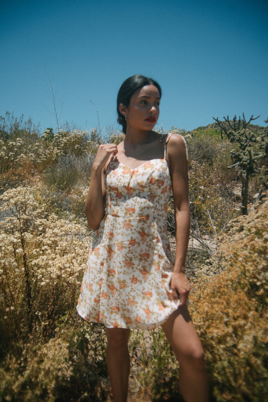 Kelela Dress in Golden Valley Floral