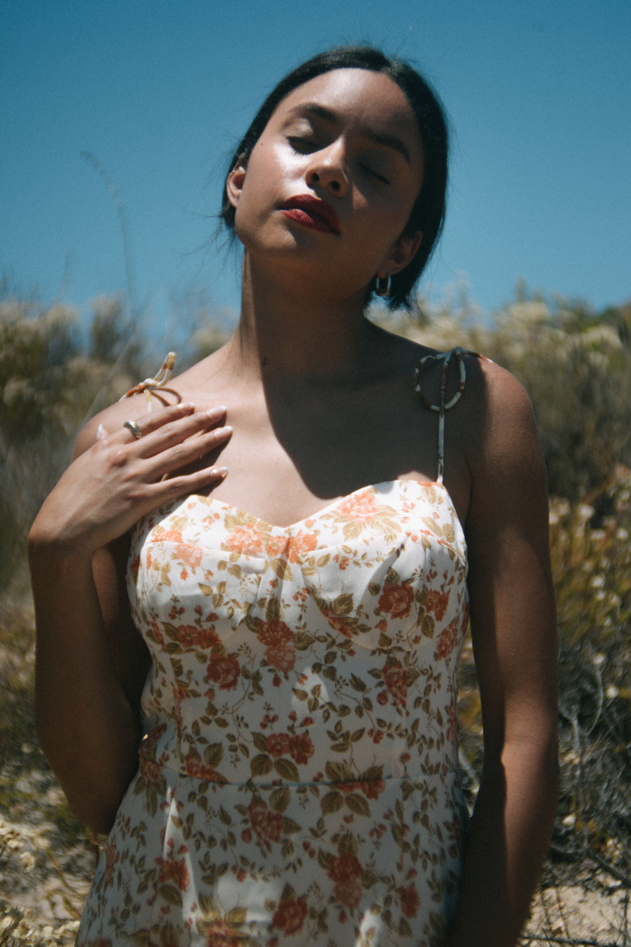 Kelela Dress in Golden Valley Floral