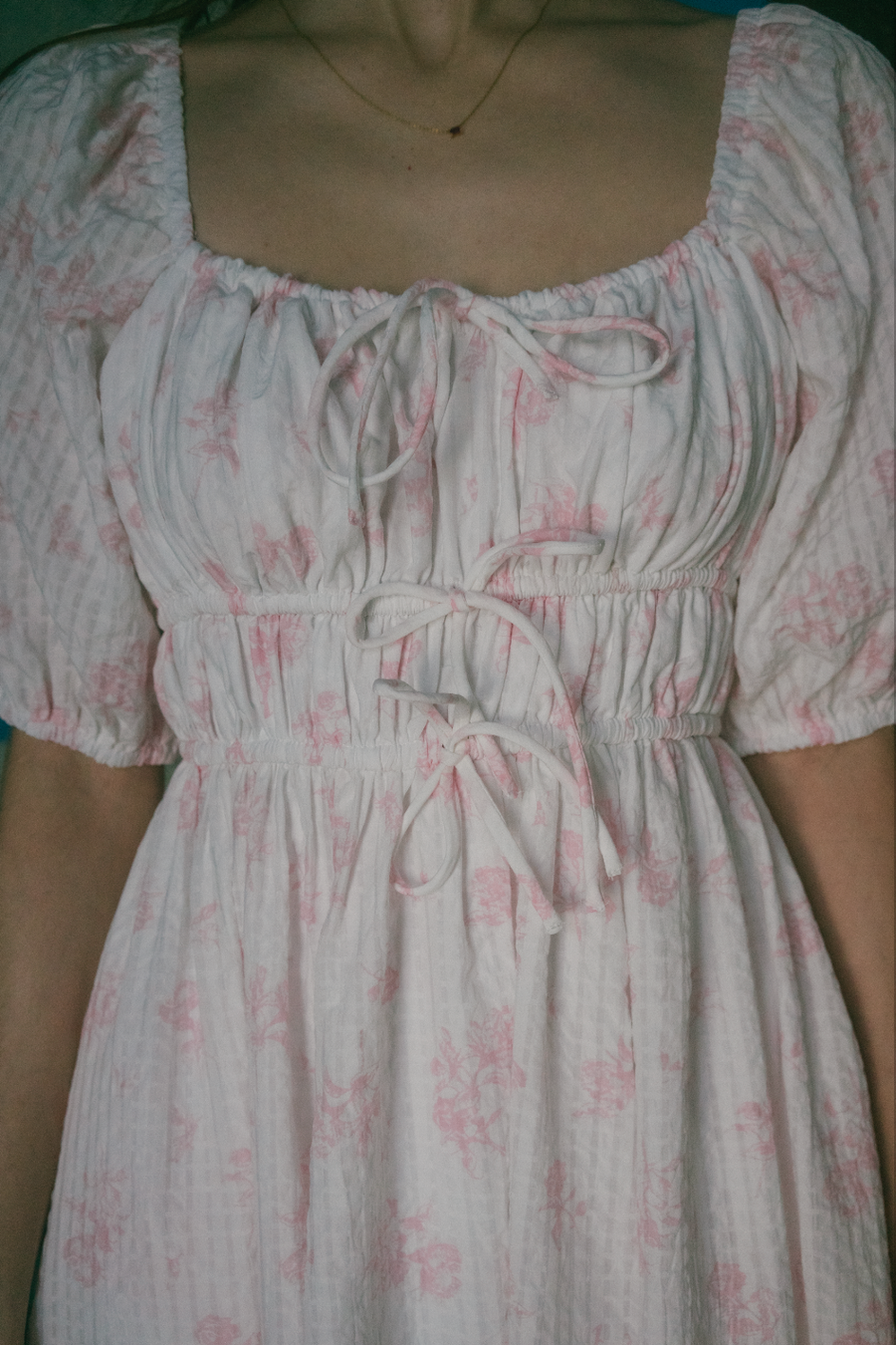 Amelie Dress in Cherry Blossom Pink