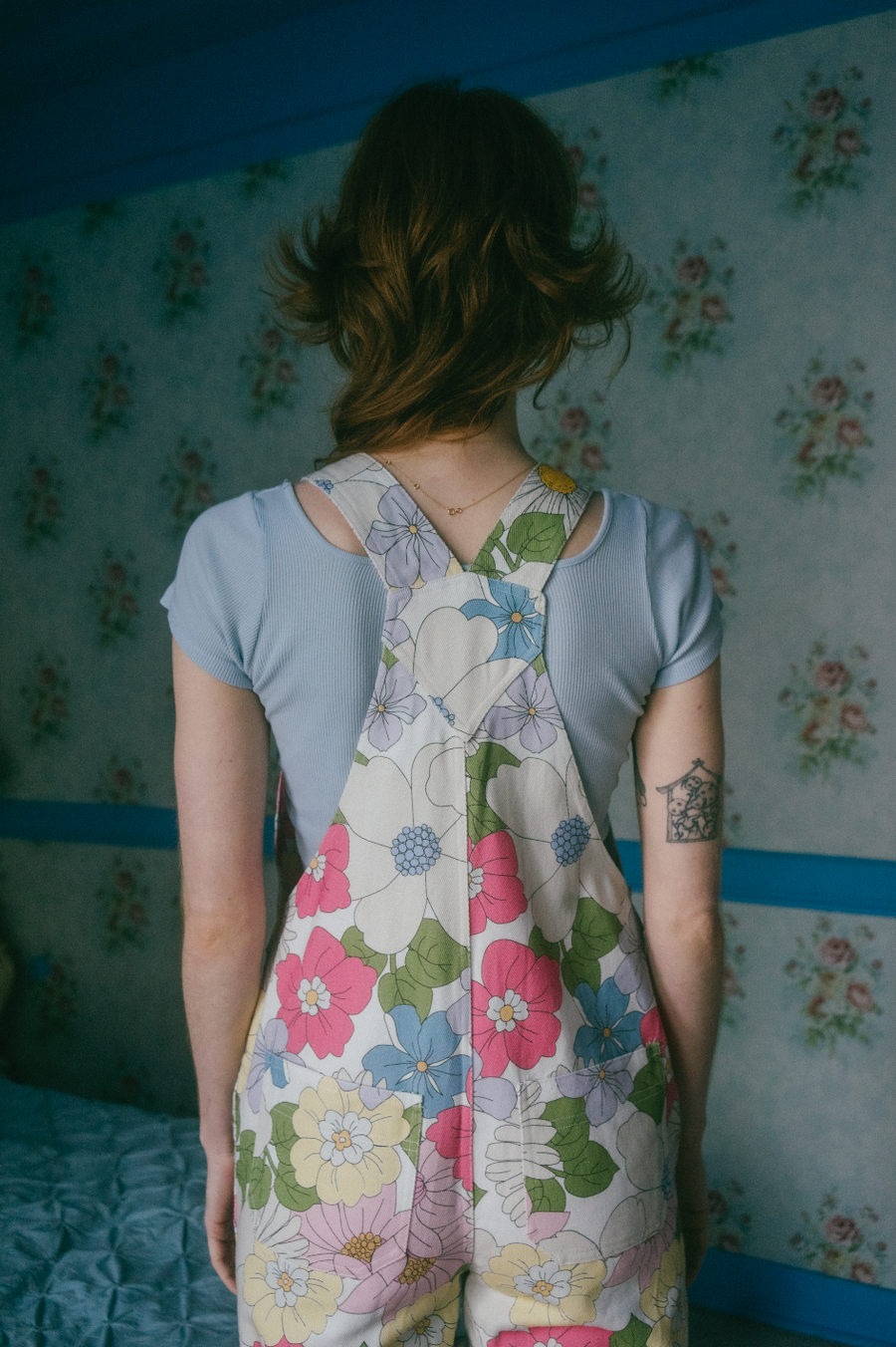 Caitrin Overalls in Sweet Gardenia Floral