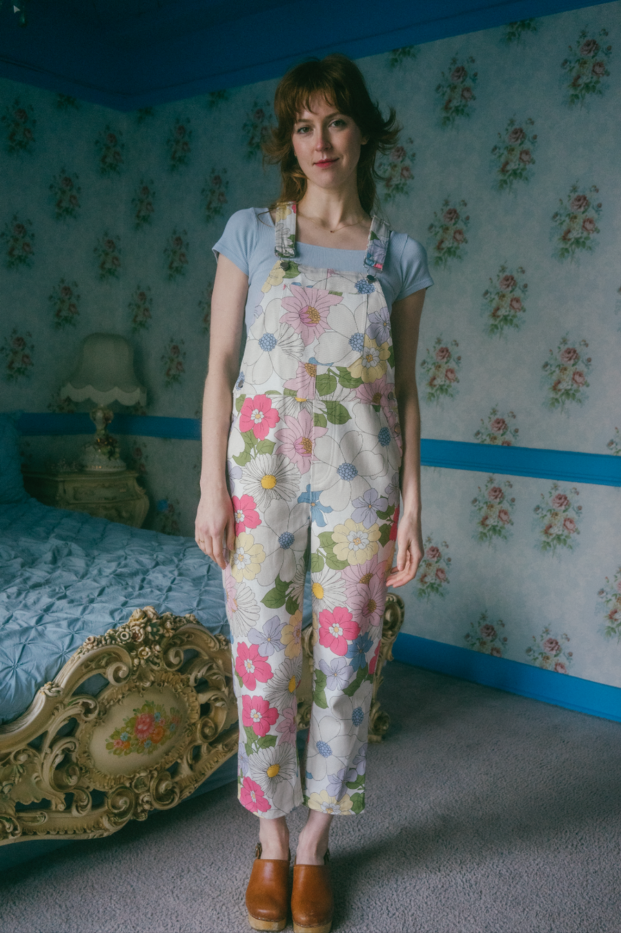 Caitrin Overalls in Sweet Gardenia Floral
