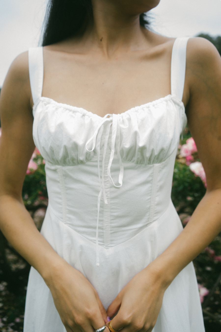 Josephine Dress in Off-White