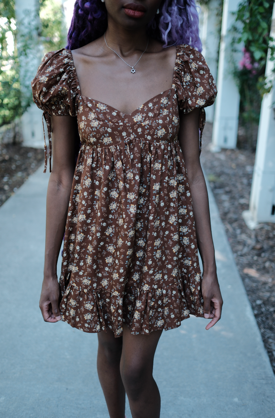 Mariana Dress in Golden Acorn Floral