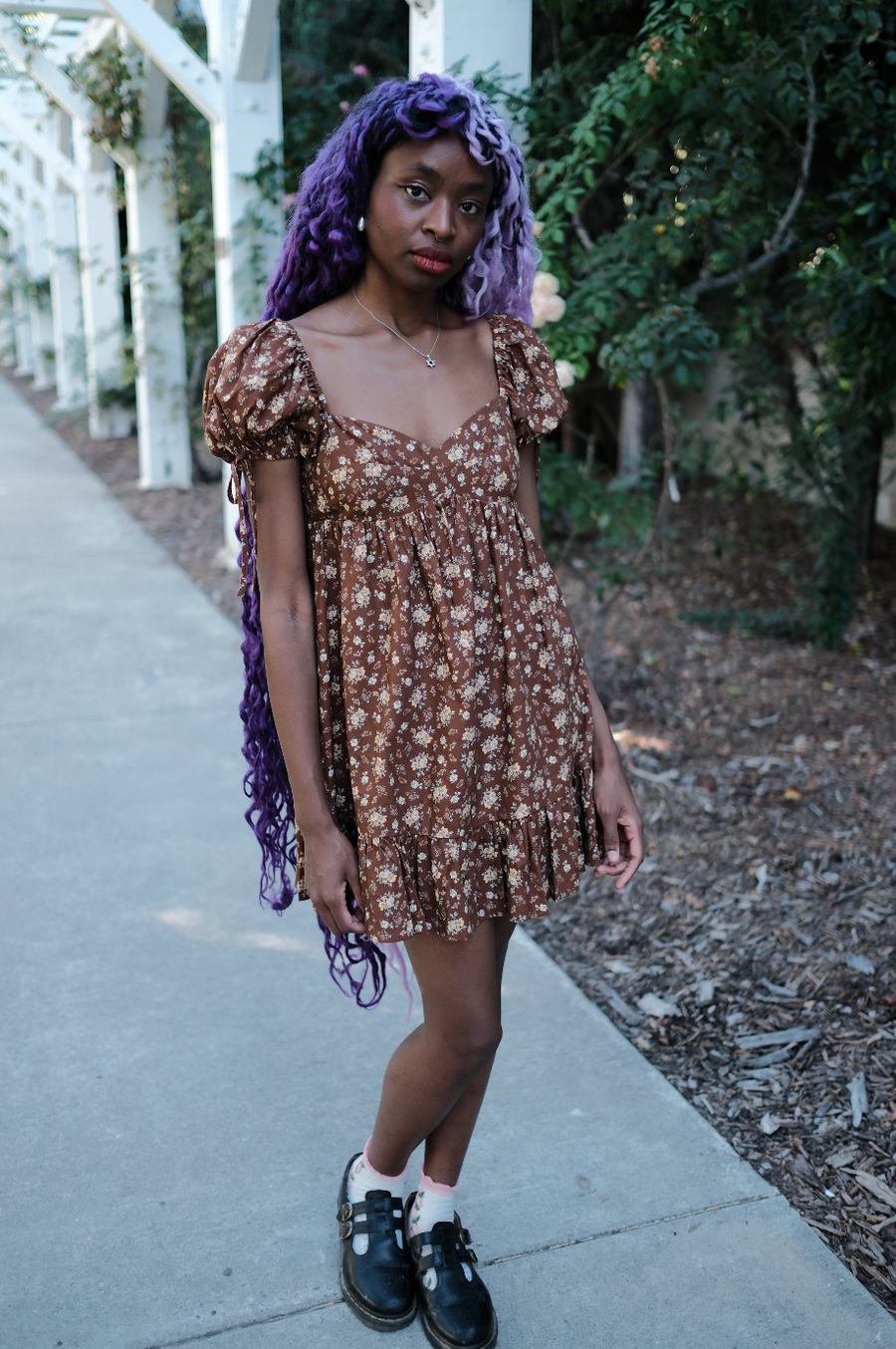 Mariana Dress in Golden Acorn Floral