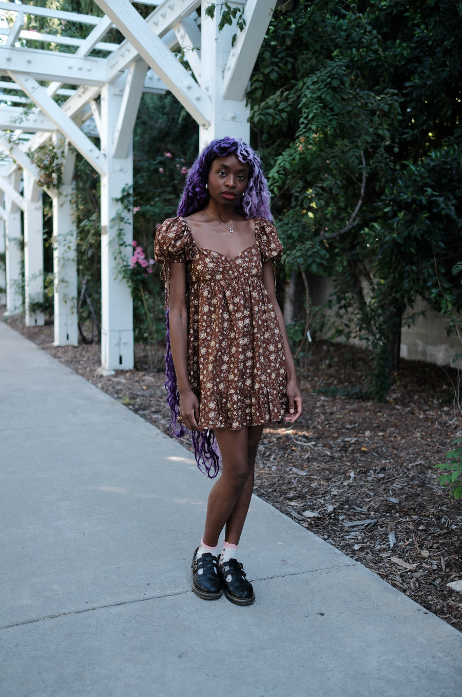 Mariana Dress in Golden Acorn Floral